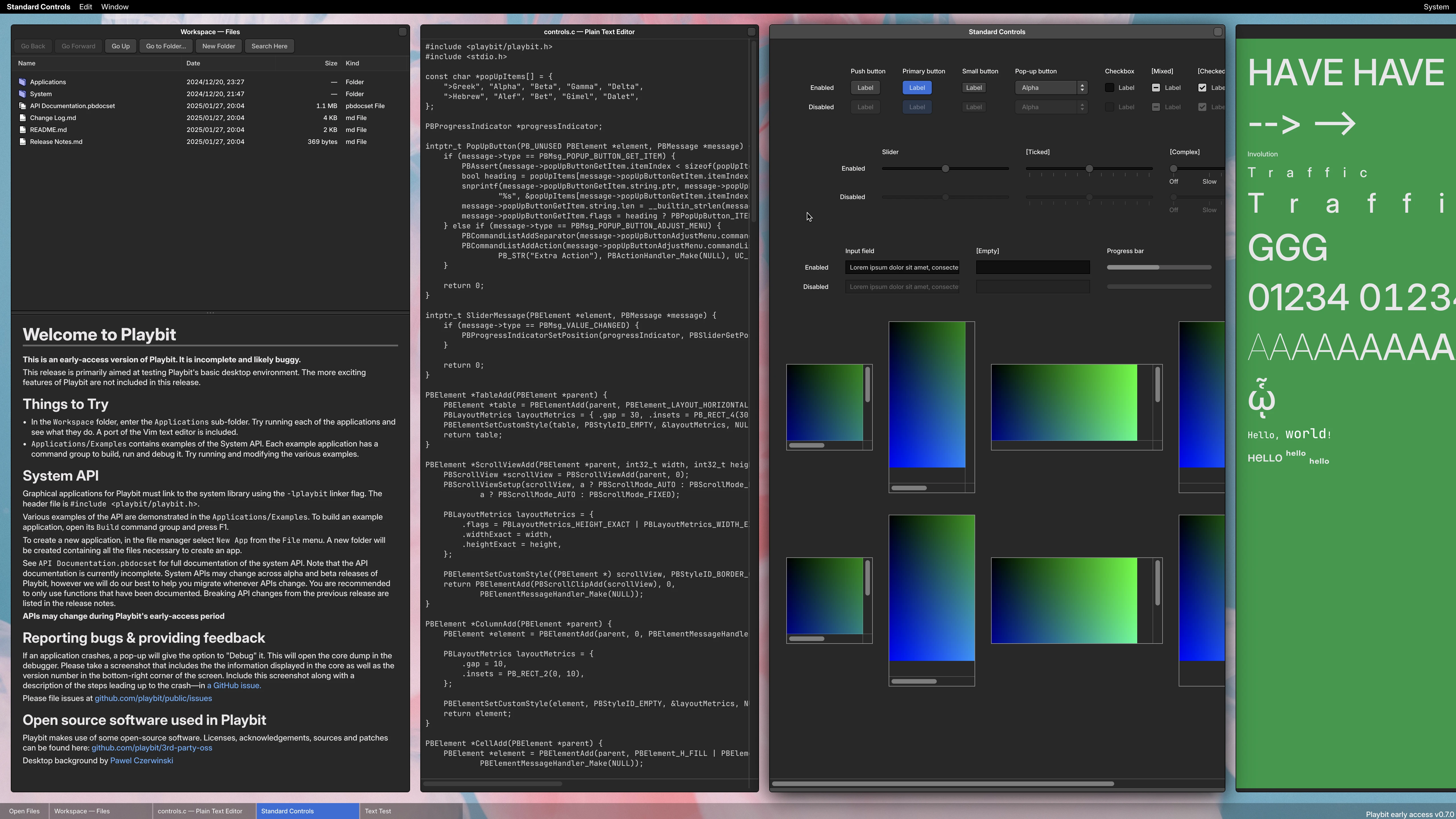 Playbit screenshot